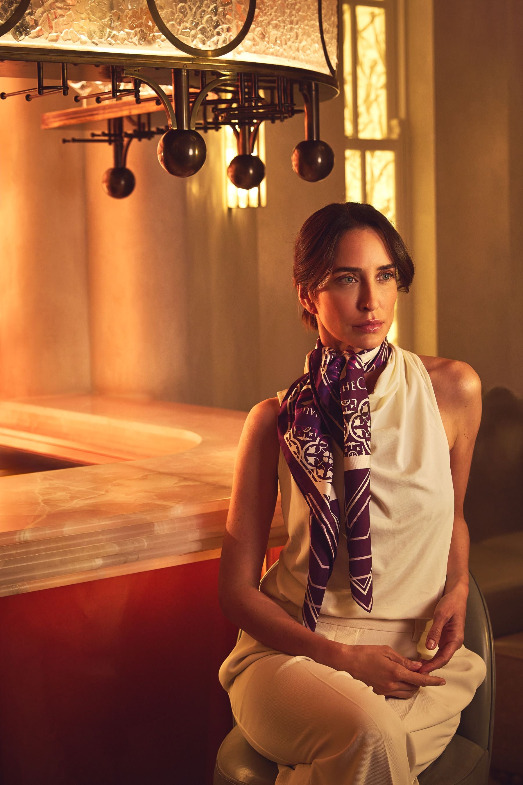 The Connaught Hound Silk Scarf