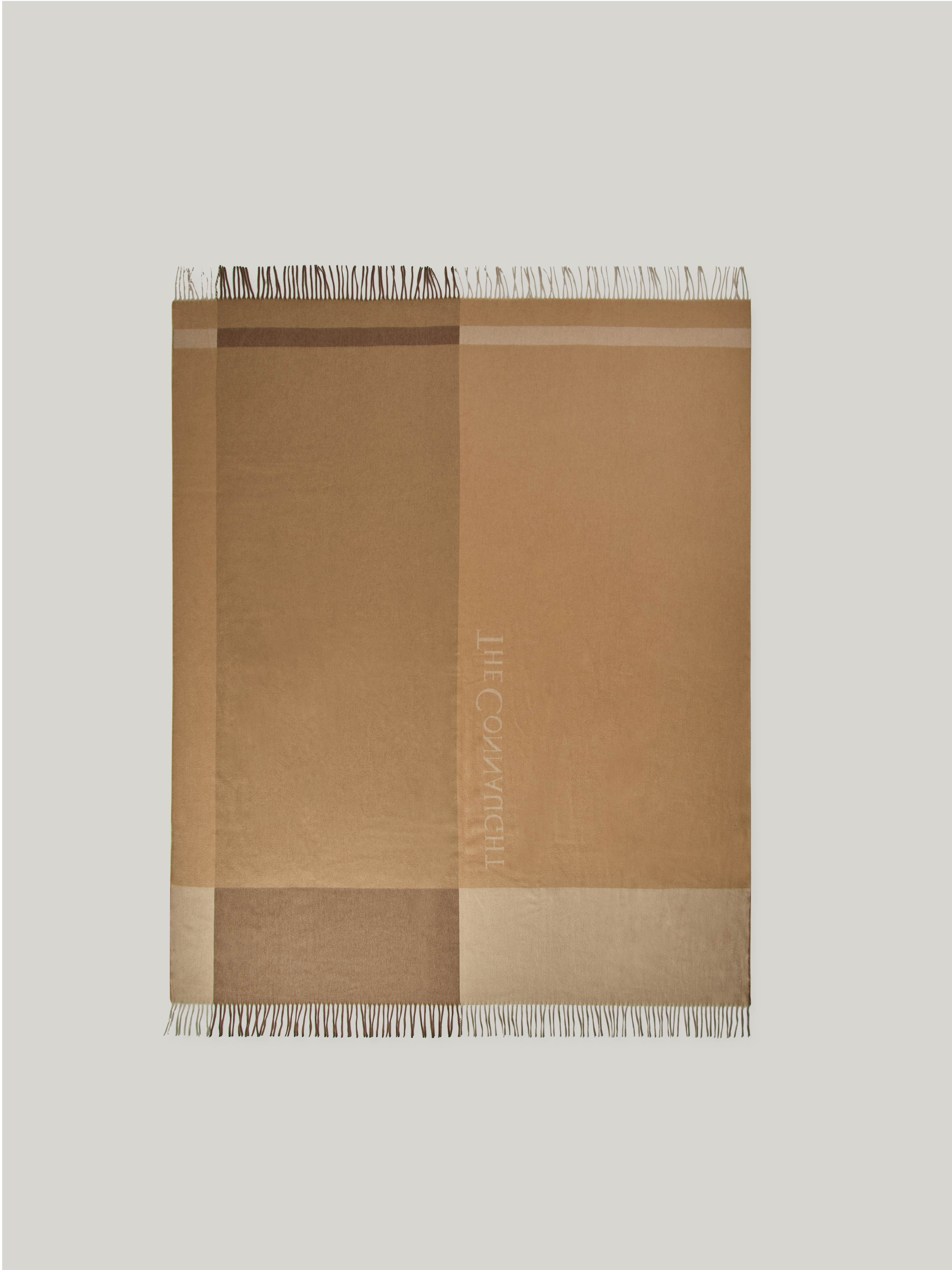 The Connaught Cashmere Checked Blanket