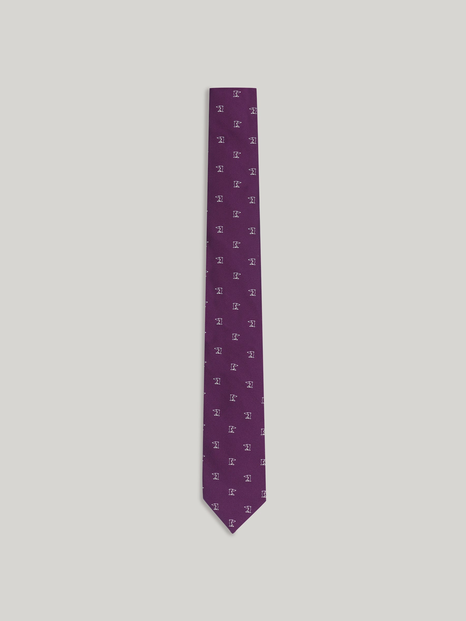 The Connaught Hound Silk Tie