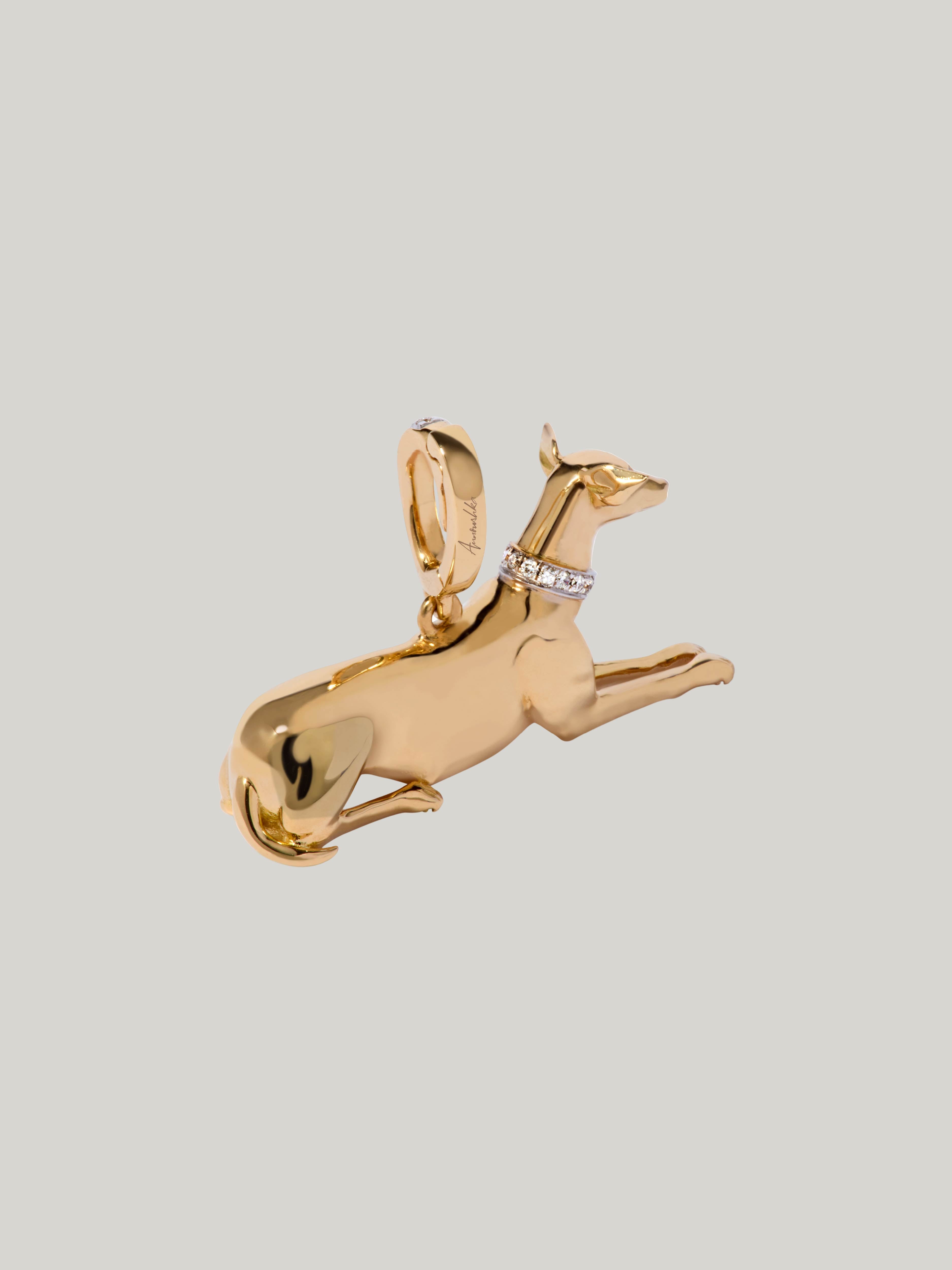 The Connaught x Annoushka Hound Charm Pendant