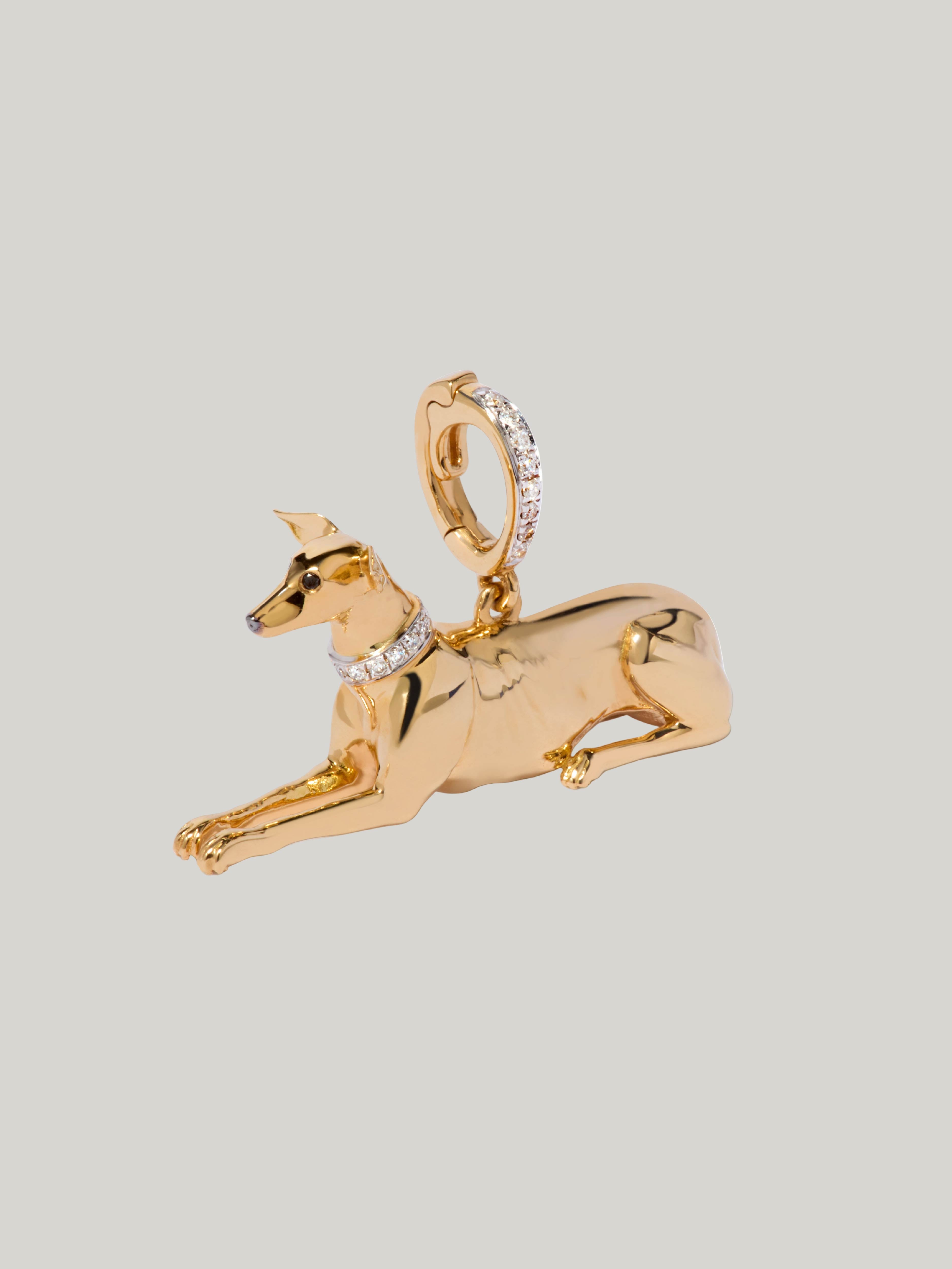 The Connaught x Annoushka Hound Charm Pendant