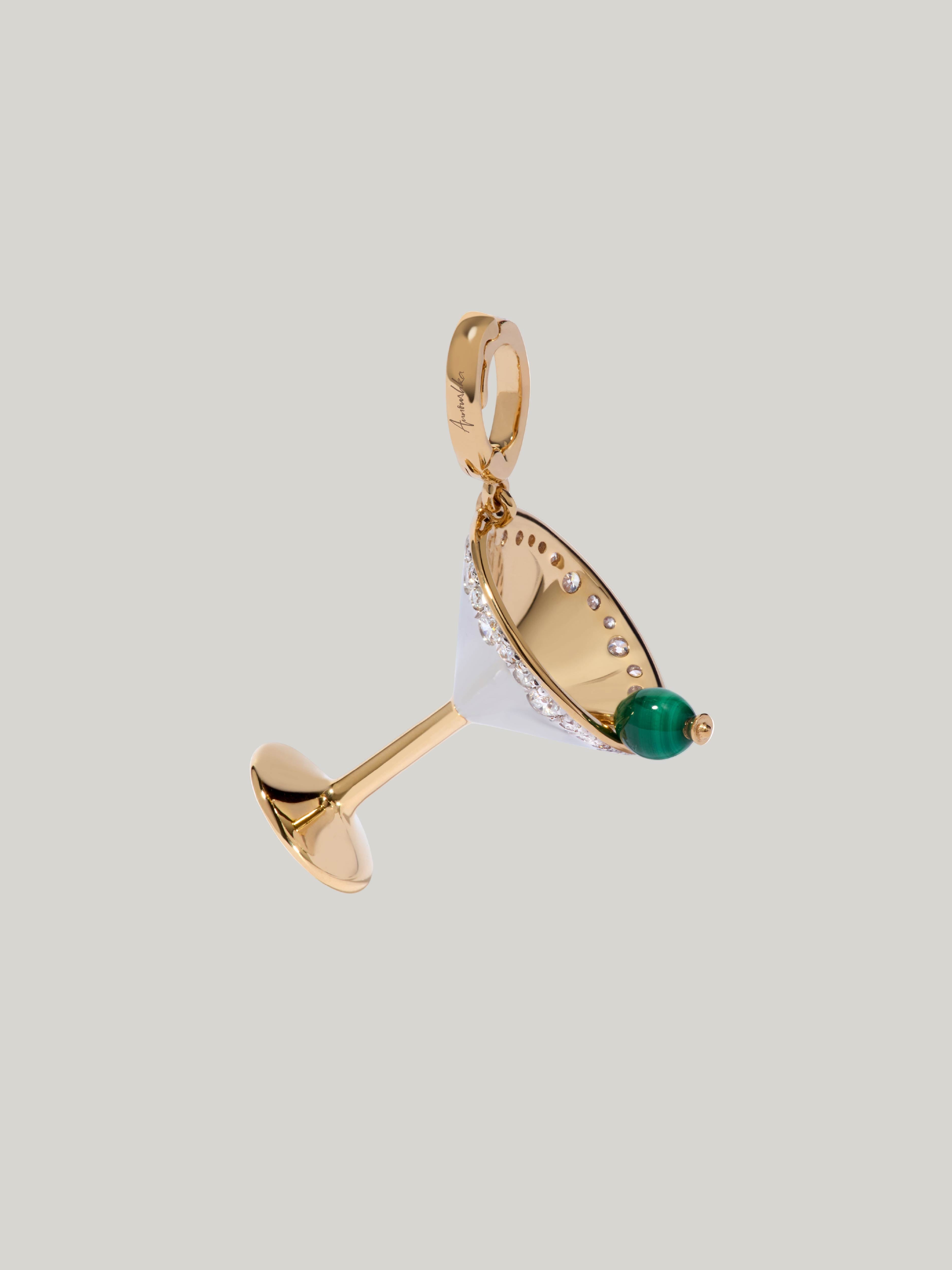 The Connaught x Annoushka Martini Glass Charm Pendant
