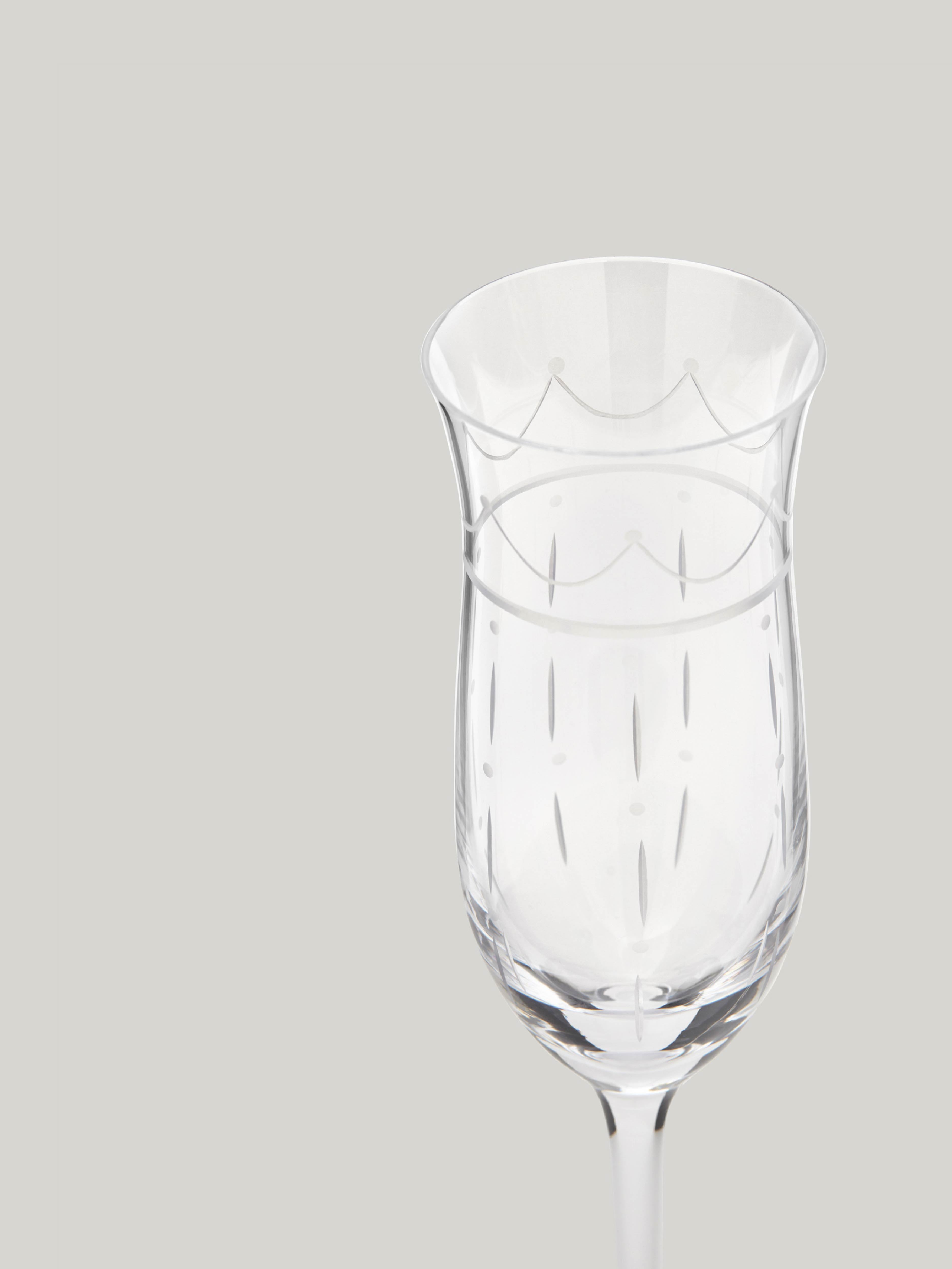 Connaught Bar Champagne Flutes - Set of Six