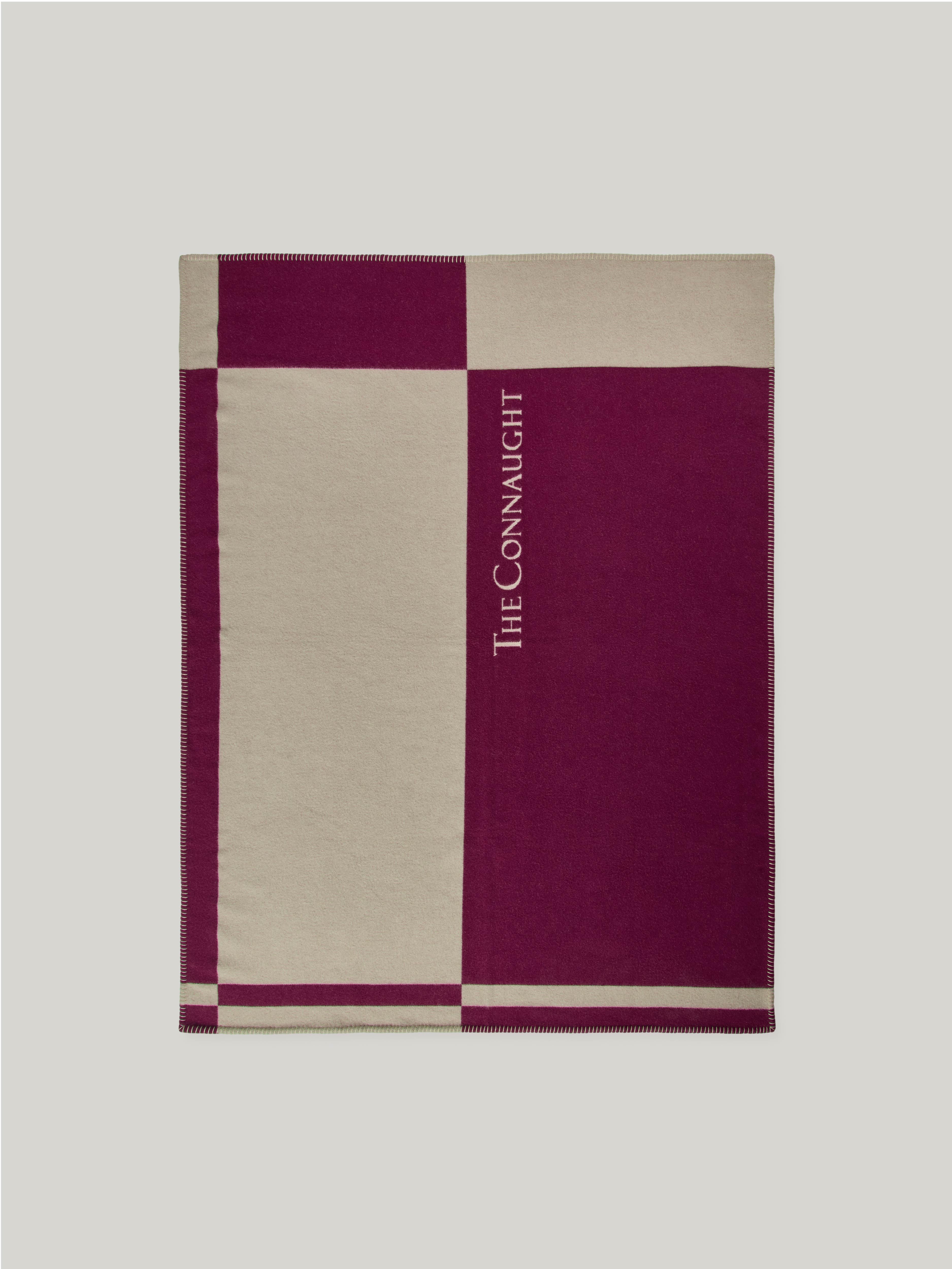 Amethyst Lambswool Cashmere Blanket