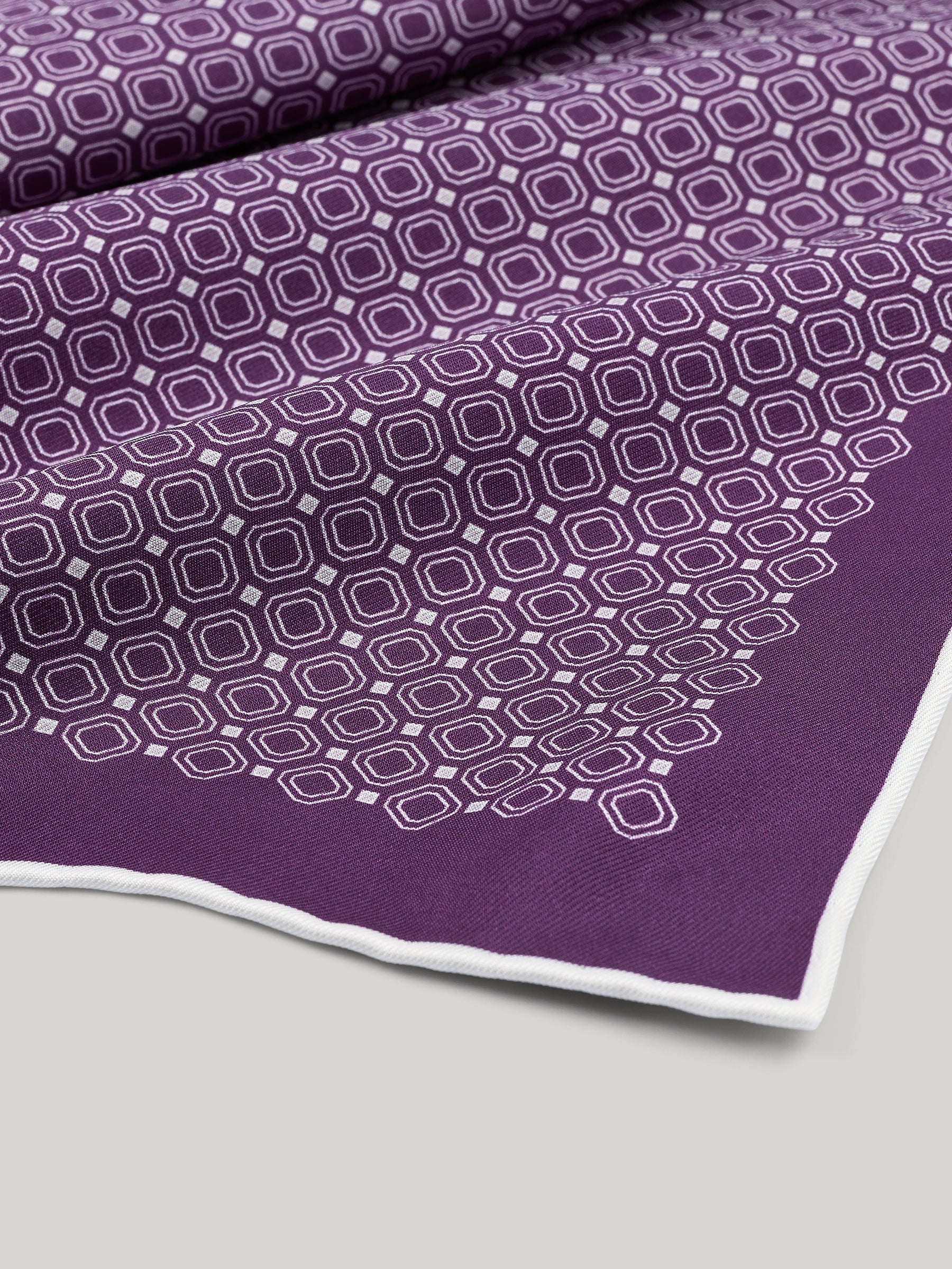 The Connaught Silk Pocket Square