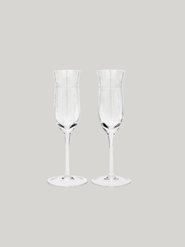 Connaught Bar Champagne Flutes - Set of Two