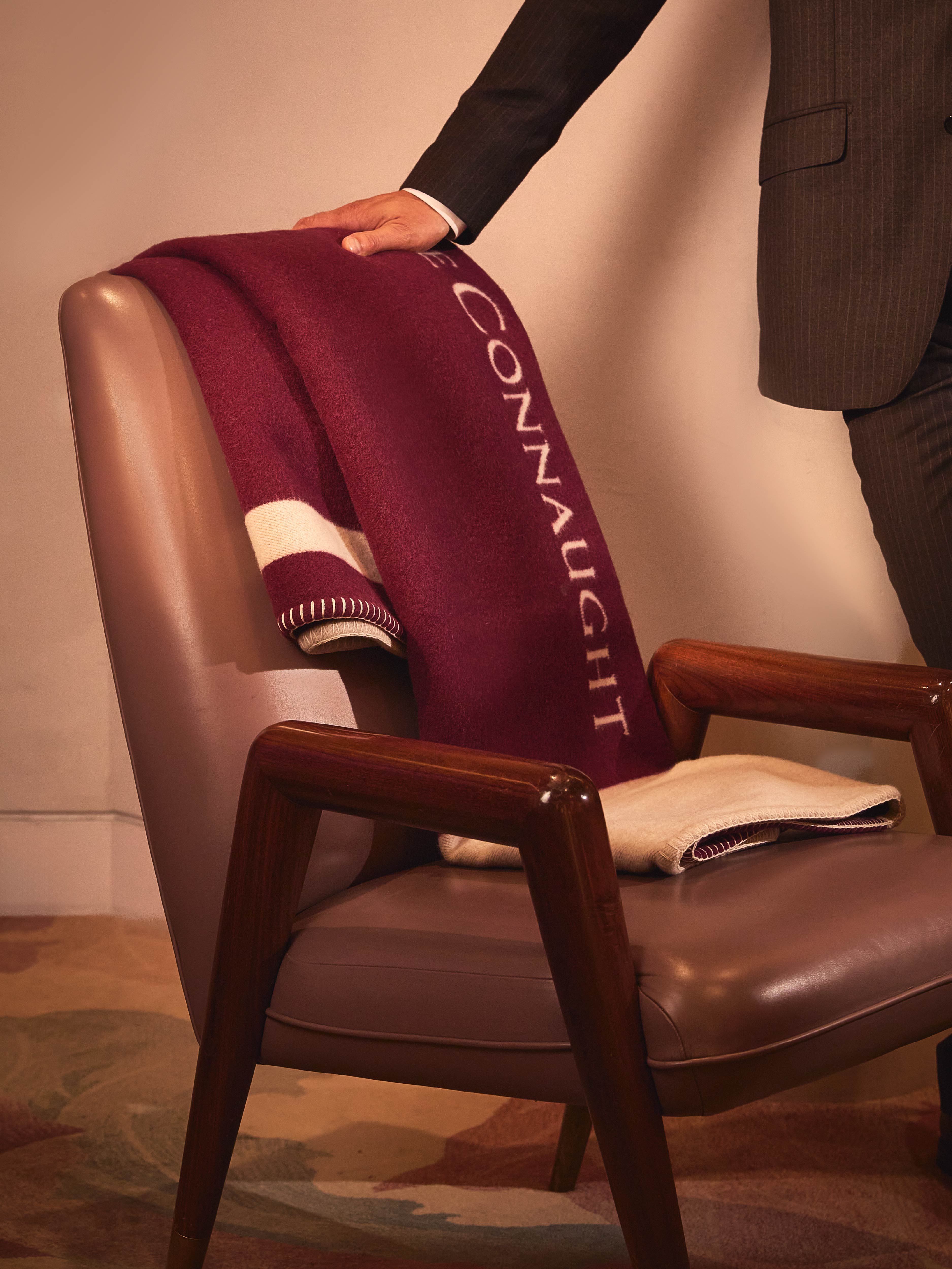 Amethyst Lambswool Cashmere Blanket